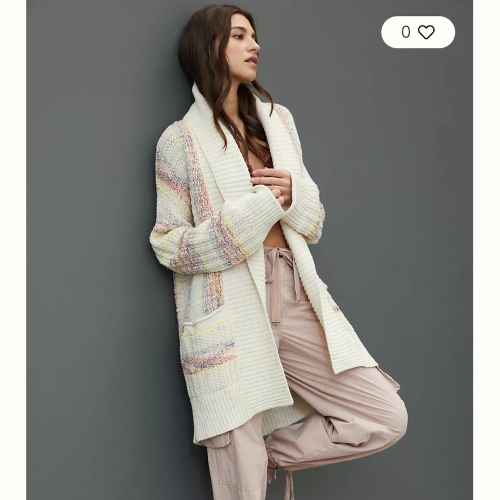 Anthropologie Pilcro The Salt Flat Sport Cardigan